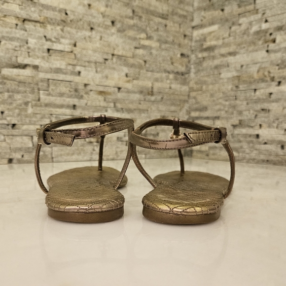 Tory Burch Marion Quilted Sandal Sz 9 - Picture 6 of 16